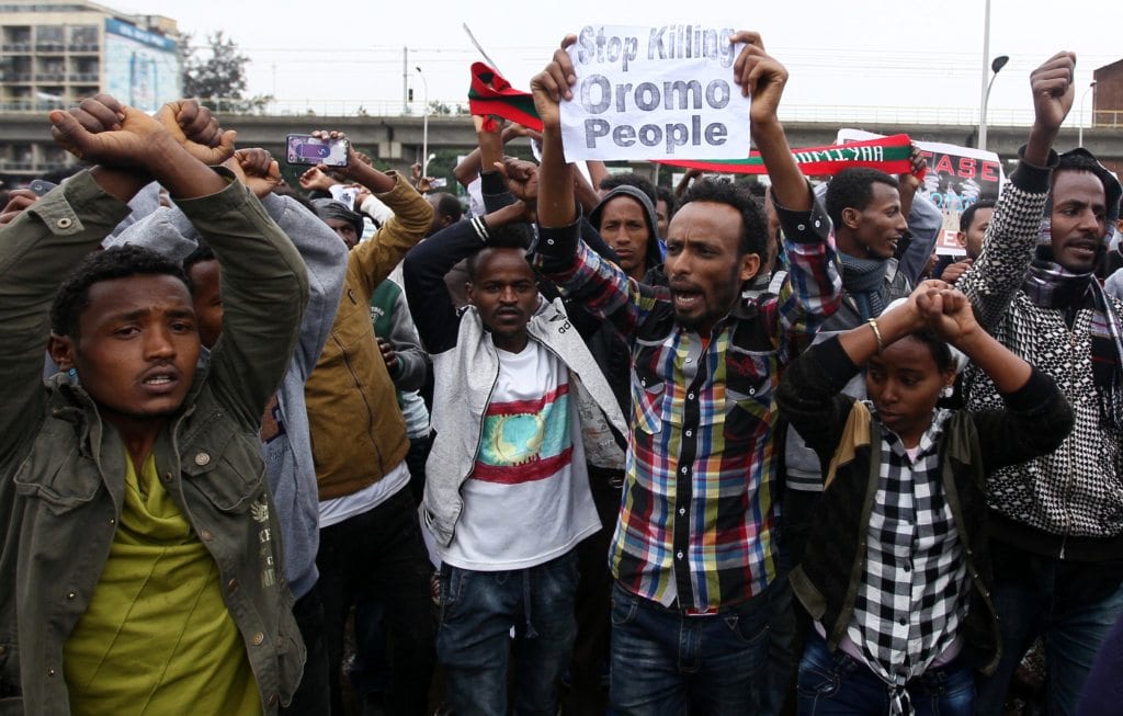 Image Ethiopia protest
